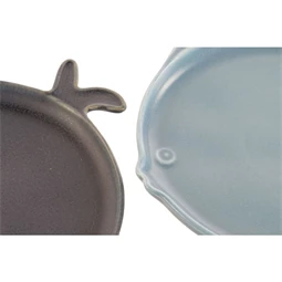 Tányér halas 22,6x20,5x2 cm 2 féle