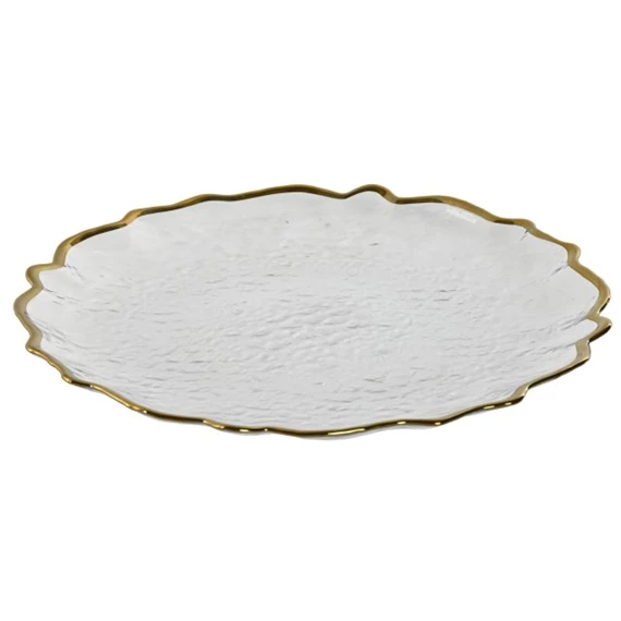 Tányér hullámos 26,7x26,7x1,5 cm