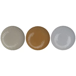 Tányér 26x26x3 cm 3 féle