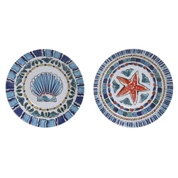 Tányér 23x23x3,6 cm 2 féle