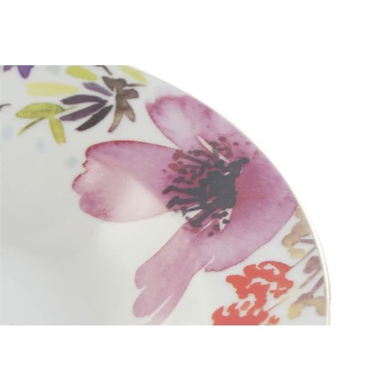 Tányér virágos 22x22x3 cm 2 féle