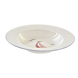 Tányér vitorlás 21,5x21,5x3,5 cm 2 féle