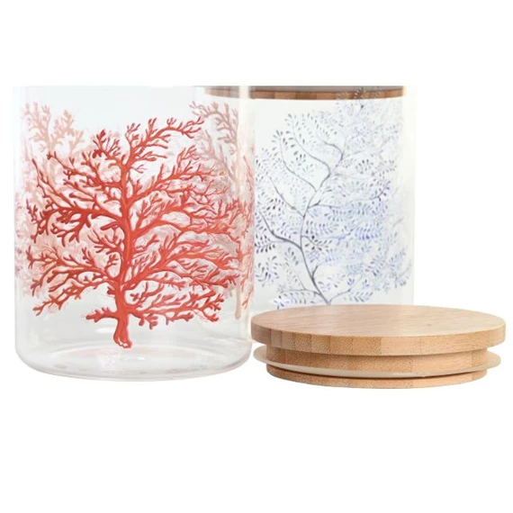 Tároló 10x10x12,5 cm 700 ml 2 féle