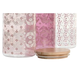 Tároló 10x10x17 cm 1000 ml 3 féle