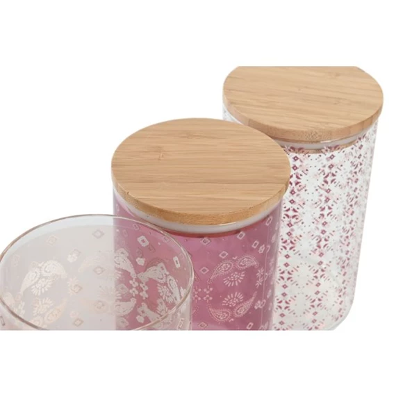 Tároló 10x10x17 cm 1000 ml 3 féle