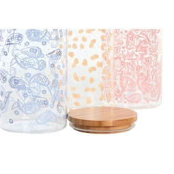 Tároló 10x10x22 cm 1400 ml 3 féle