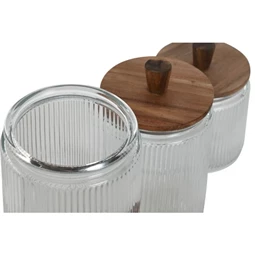 Tárolóedény szett 1,8 L 12,7x12,7x24 cm S/3