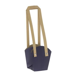 Tasak cserepes virághoz, füllel 11x7x12 cm