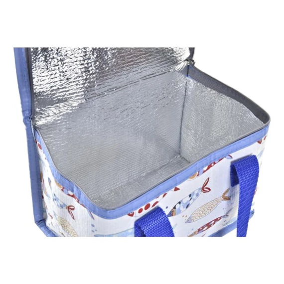 Táska hőtartó, tengeri mintás 21x14x13 cm 2 féle