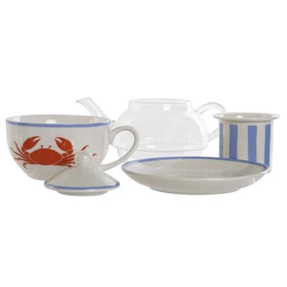 Teáskanna szett 16,5x13,5x14 cm 3 féle S/3