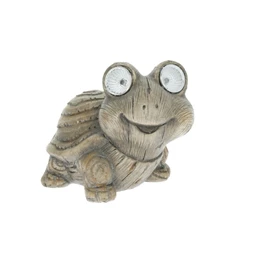 Szolár teknős, LED-es 15x11x12 cm