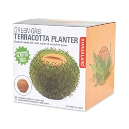 Terrakotta növénygömb 14x15 cm
