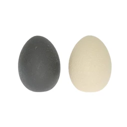 Tojás homokszórt felülettel 6x6x7,7 cm 2 féle