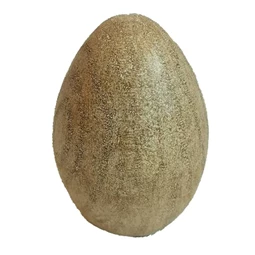 Tojás, fahatású 9x9x12 cm