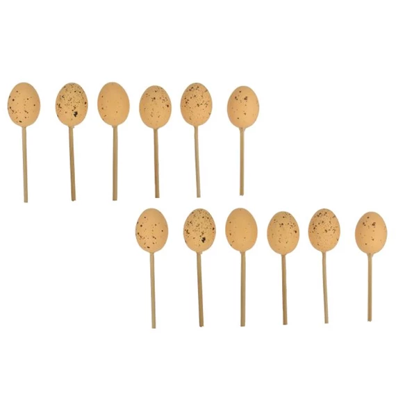 Tojás pöttyös, betűzős 2,5 cm S/12