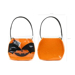 Tök édesség tartó táska narancs