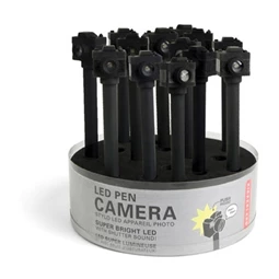 Toll LED kamerával, hangot adó