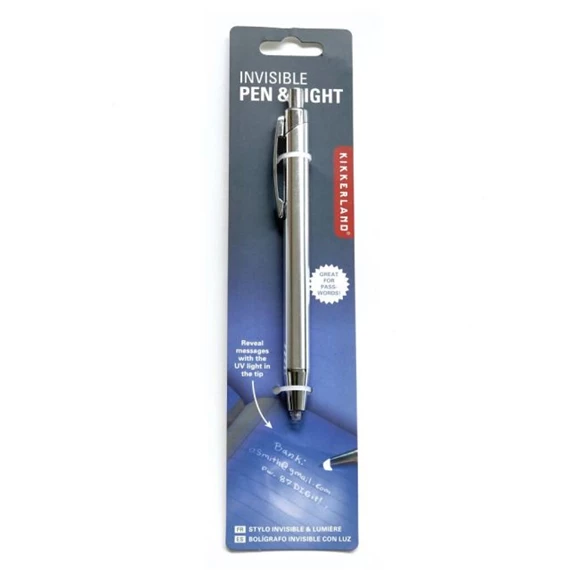 Toll láthatatlan tintával