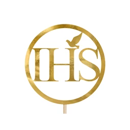 Tortadísz ihs arany 22 cm