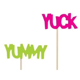 Tortadísz szörnyek - beszédbuborékok 13-21,5 cm S/6