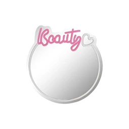 Tükör LED-es 40x2x40 cm