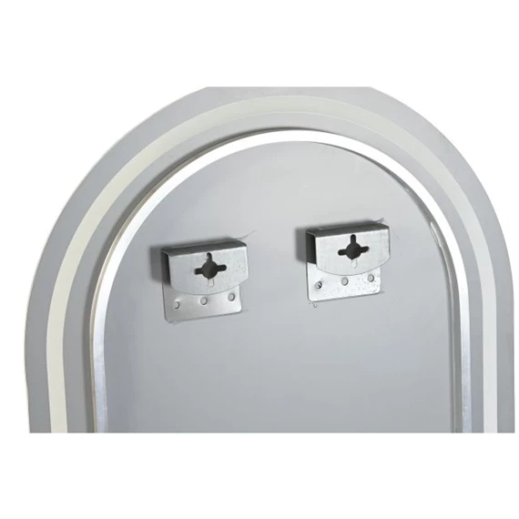 Tükör domború szegéllyel, LED-es 50x0,5x80 cm