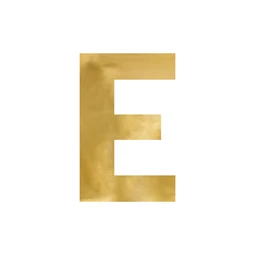 Tükör e betű arany 40x60 cm