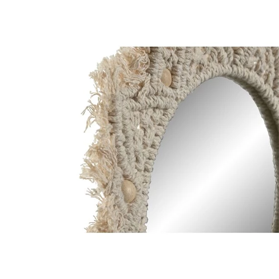 Tükör makramés 40x2x40 cm
