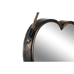 Tükör szett szív alakú 26x3x26 cm 2 féle S/3