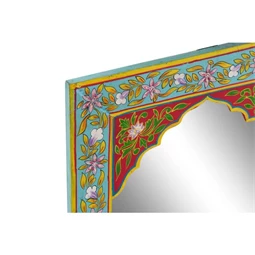 Tükör virágos, kézzel festett 41x2x56 cm