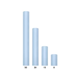 Tüll sima égkék 0,5 cm x 9 m