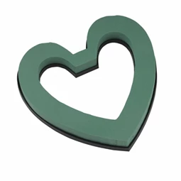 IDEAL OPEN HEART tűzőhab, szív alakú keret 21,5x22x3 cm S/4