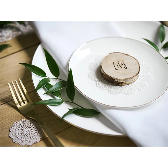 Ültető korong fa 4,5x6,5cm fa S/6