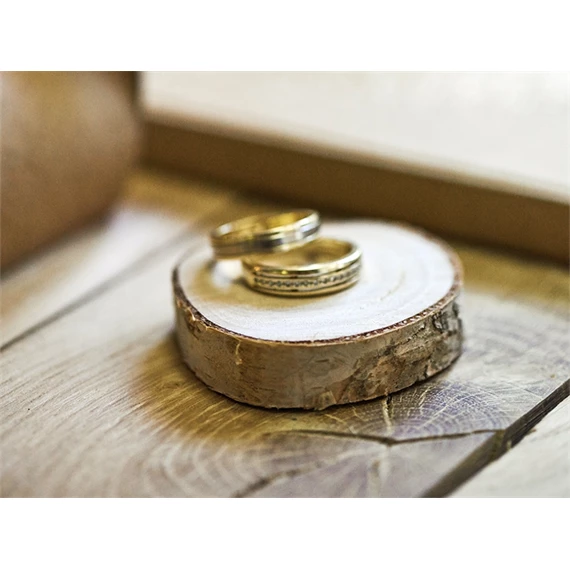 Ültető korong fa 4,5x6,5cm fa S/6