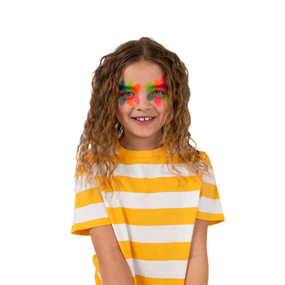 Uv fényben világító arcfesték kréták S/6