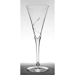 Koktélos pohár Swarovski kristállyal 200 ml 22x8,2 cm S/6