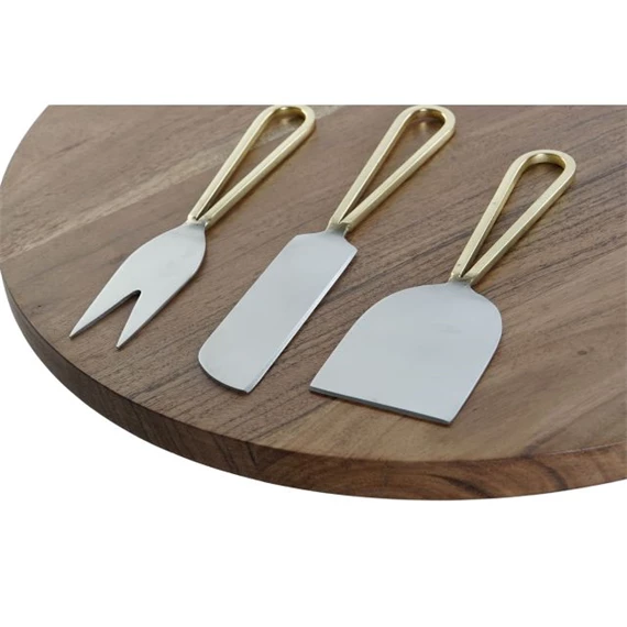 Vágódeszka szett 35,5x35,5x1,5 cm S/4