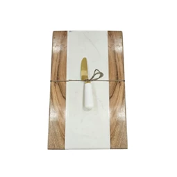 Vágódeszka szett 38x23x2 cm S/2