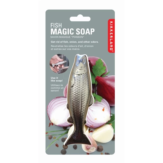 Varázsszappan mosogatáshoz, hal alakú