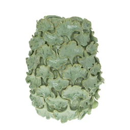 Váza 3D ginko levél mintával 29x28,5x36,5 cm