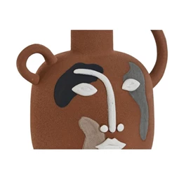 Váza arccal 12,4x12x14,8 cm