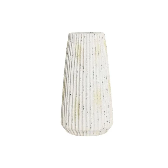 Váza bordázott 28x28x53 cm