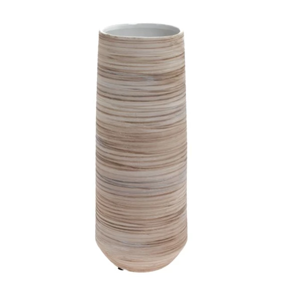 Váza csíkos 12,5x12,5x33,5 cm