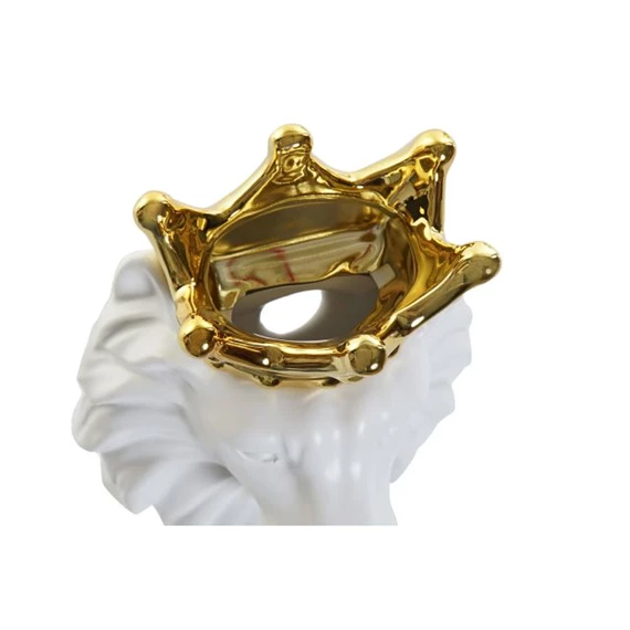 Váza falra, oroszlán 21x14x9 cm