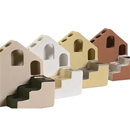 Váza ház 18x12x19 cm 4 féle