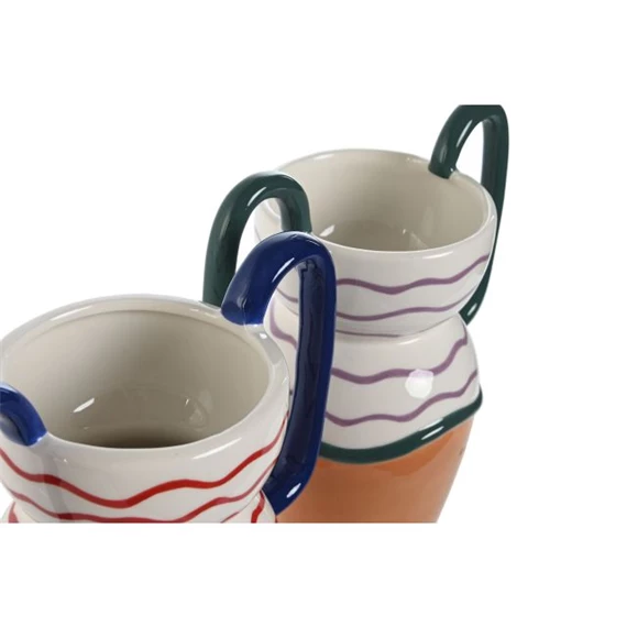 Váza hullámos 20,7x12,6x23,5 cm 2 féle