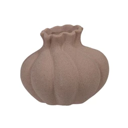 Váza homokfúvott 12x10 cm