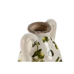 Váza levél mintás 13x13x35 cm