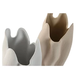 Váza redőzött 16,3x15,4x40,5 cm 2 féle