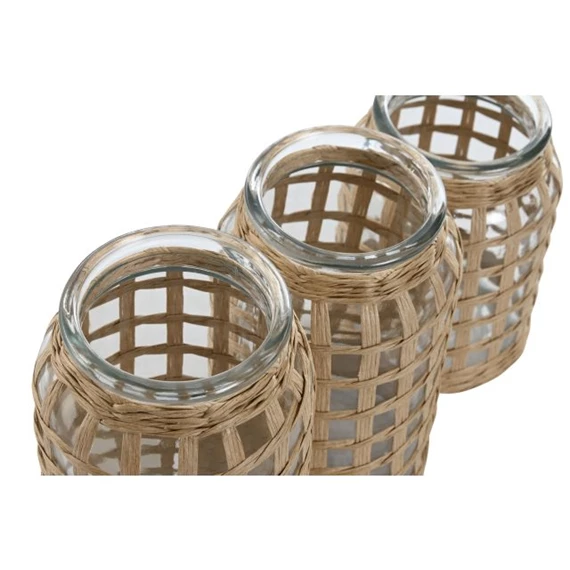 Váza szett 11x11x21 cm S/3
